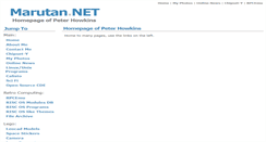 Desktop Screenshot of marutan.net